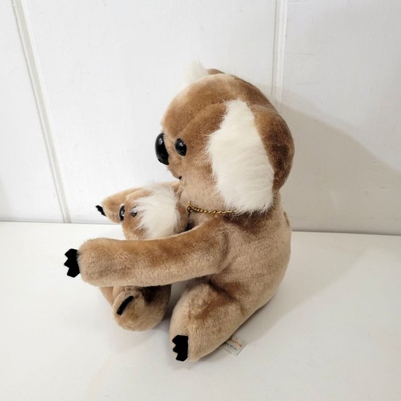 Vintage Mother and Baby Koala Bears Plush Stuffed Animals - Picture 4 of 7